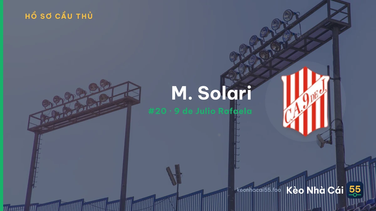 M. Solari — 9 de Julio Rafaela