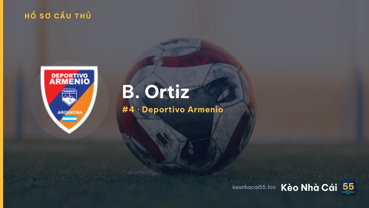 B. Ortiz — Deportivo Armenio