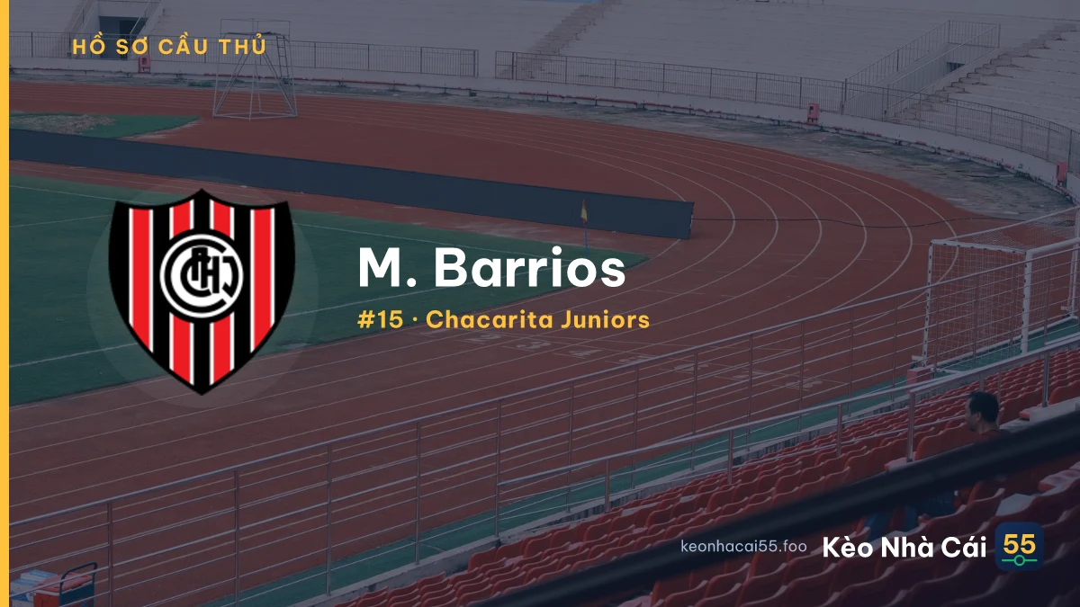 M. Barrios — Chacarita Juniors