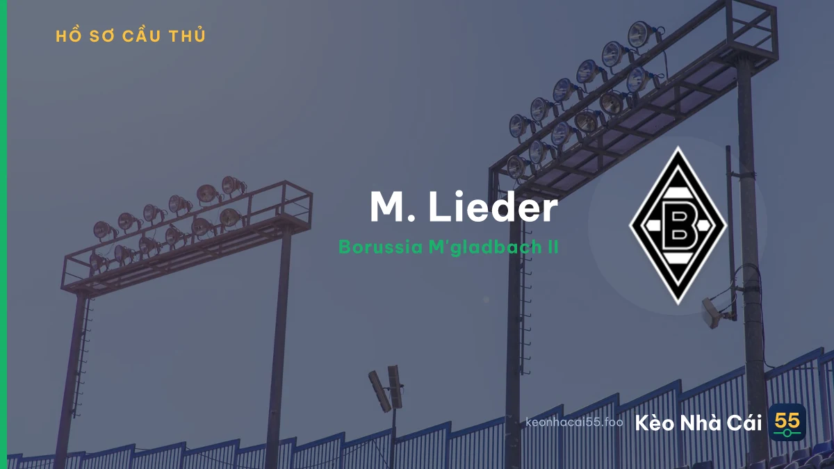 M. Lieder — Borussia M'gladbach II