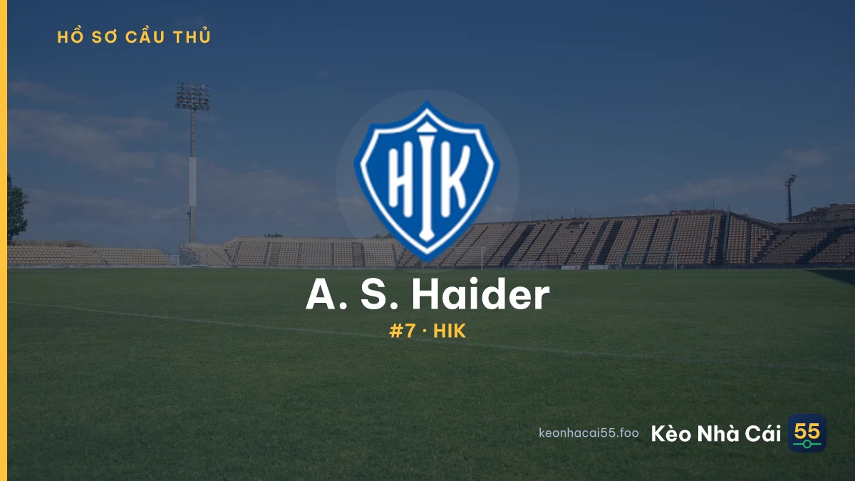 A. S. Haider — HIK