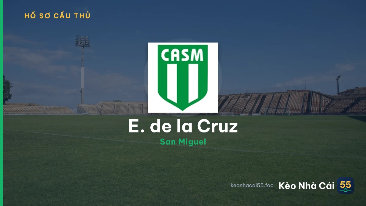 E. de la Cruz