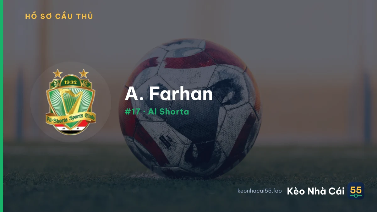 A. Farhan — Al Shorta
