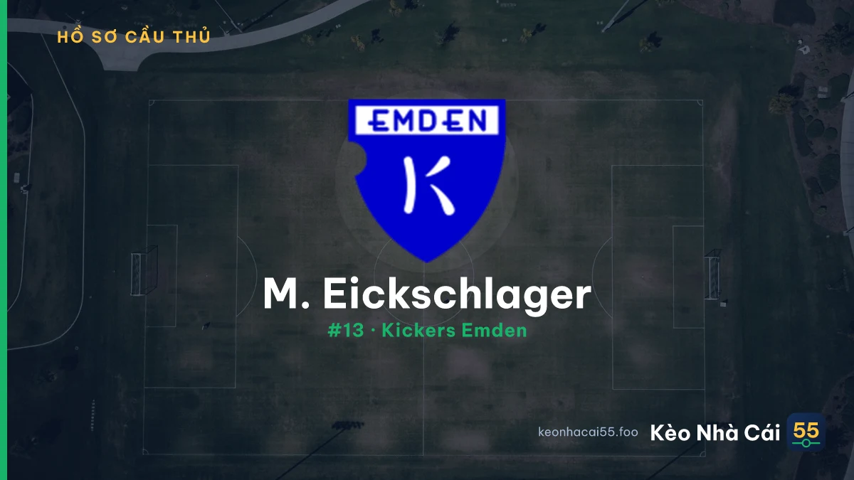 M. Eickschlager — Kickers Emden