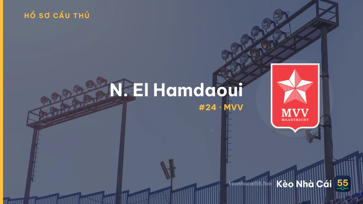 N. El Hamdaoui — MVV