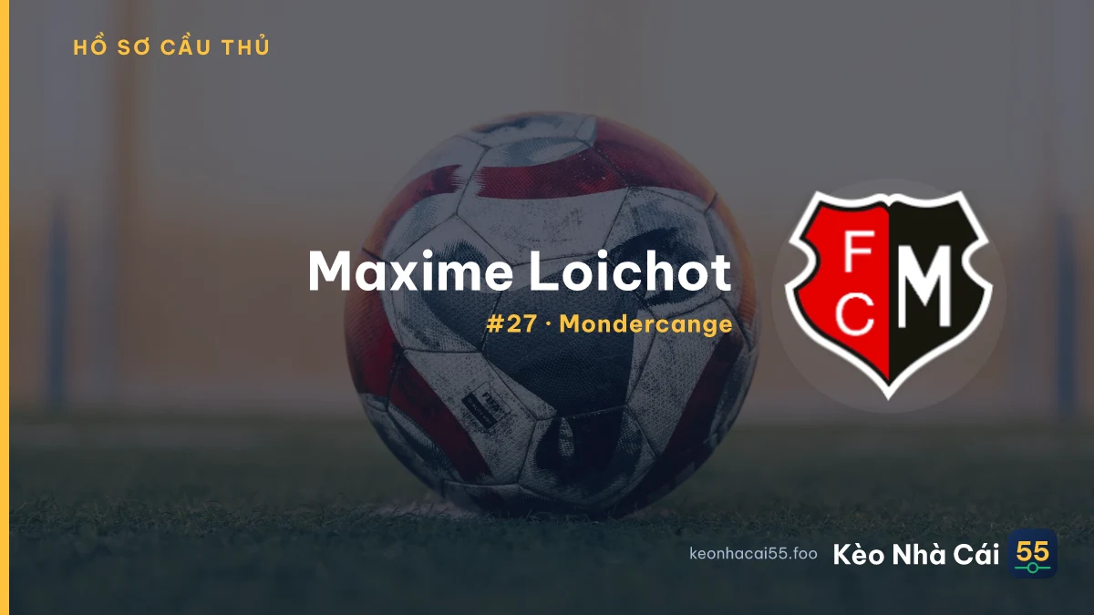 Maxime Loichot — Mondercange