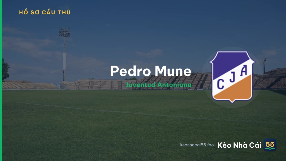 Pedro Mune — Juventud Antoniana