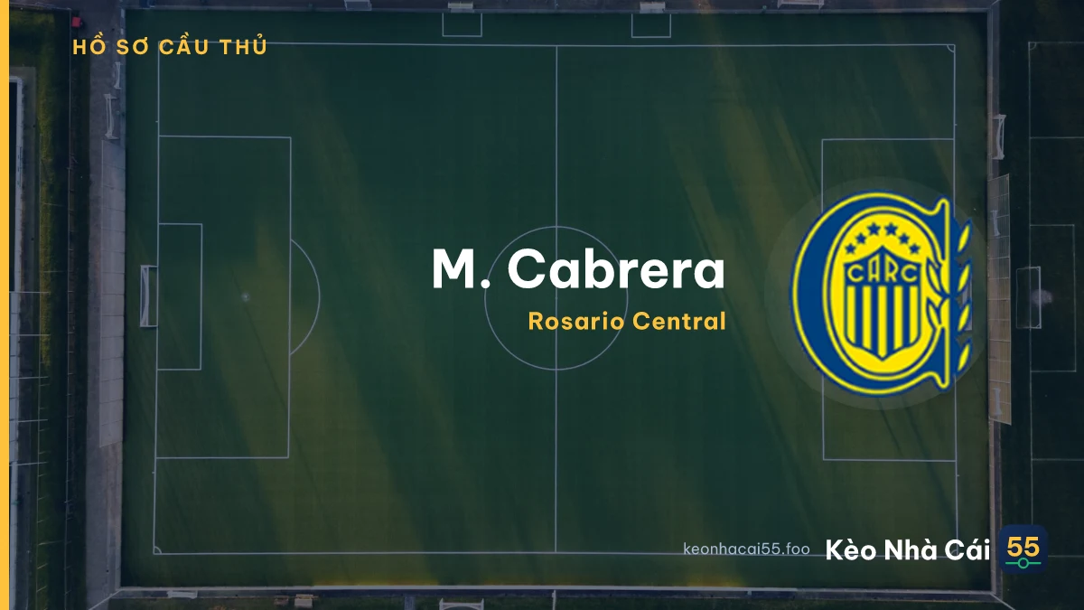 M. Cabrera — Rosario Central Res.