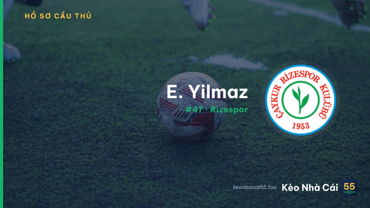 E. Yilmaz — Rizespor