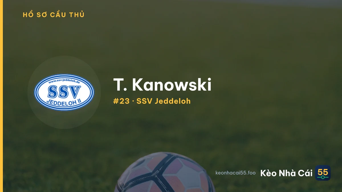 T. Kanowski — SSV Jeddeloh