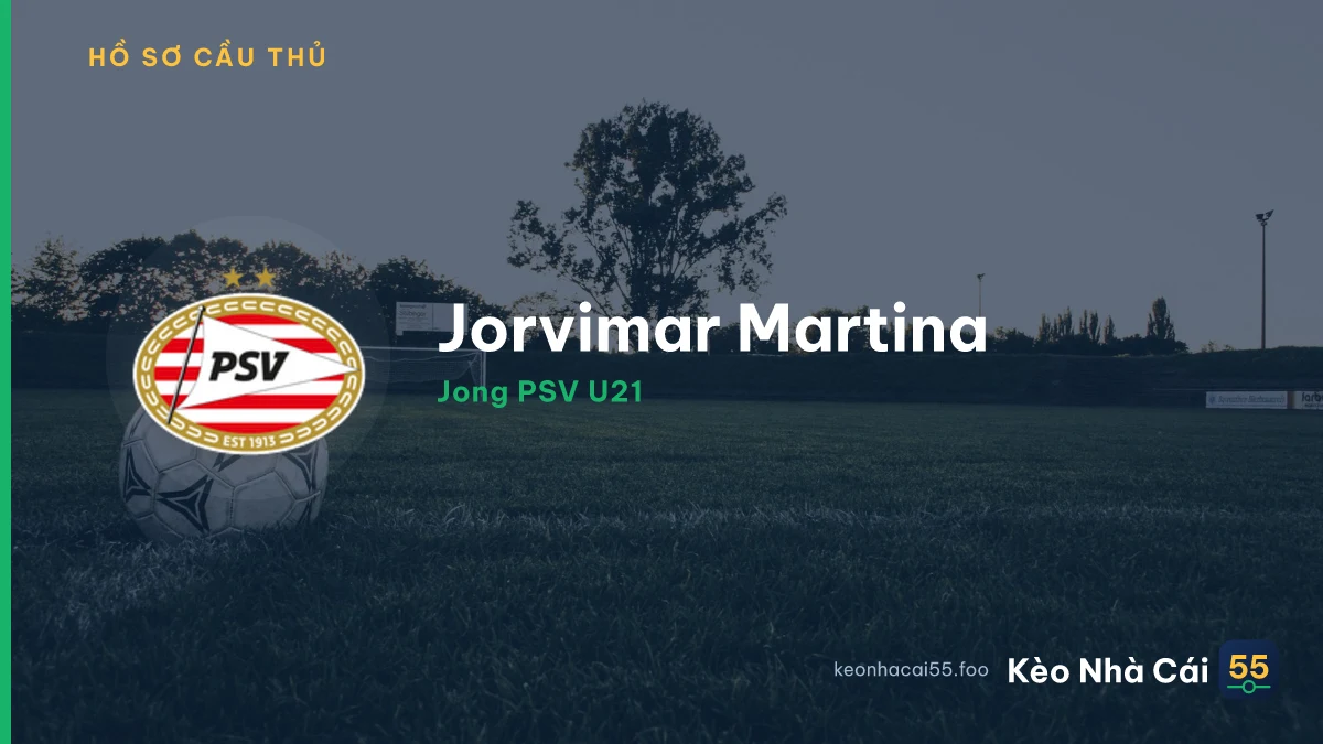 Jorvimar Martina — Jong PSV U21