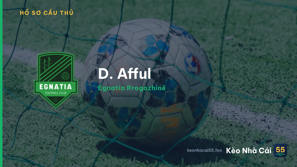 D. Afful — Egnatia Rrogozhinë