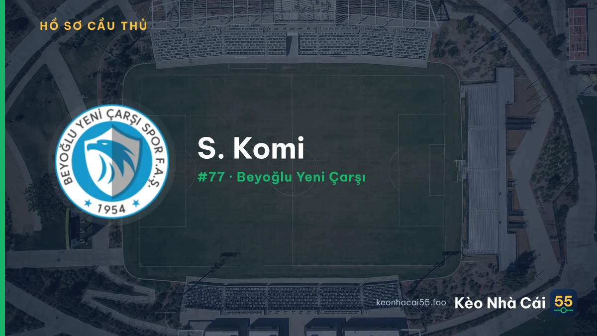 S. Komi — Beyoğlu Yeni Çarşı