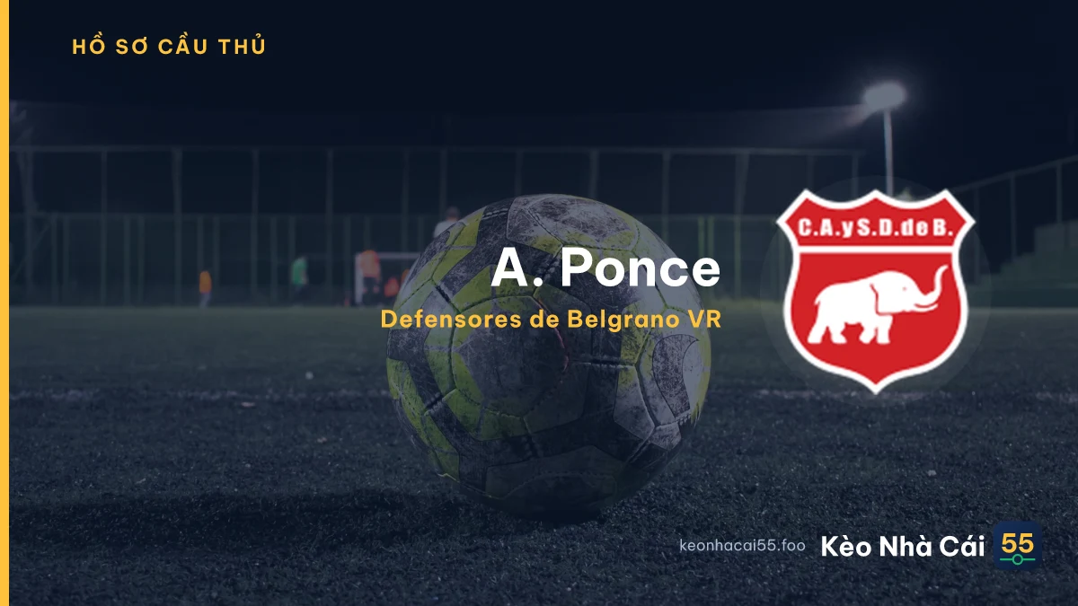 A. Ponce — Defensores de Belgrano VR
