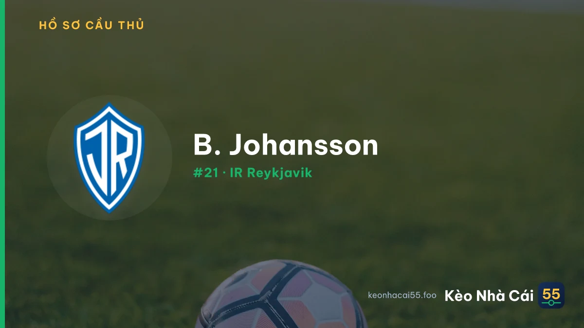 B. Johansson — IR Reykjavik