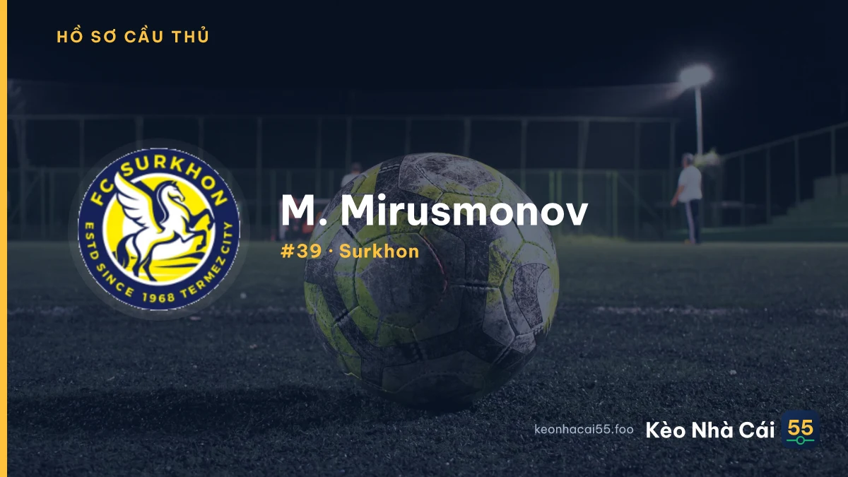 M. Mirusmonov — Surkhon