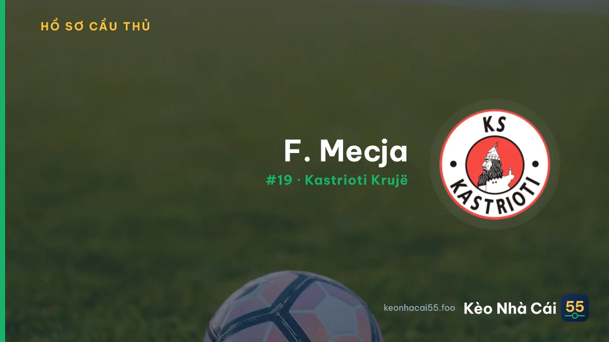 F. Mecja — Kastrioti Krujë