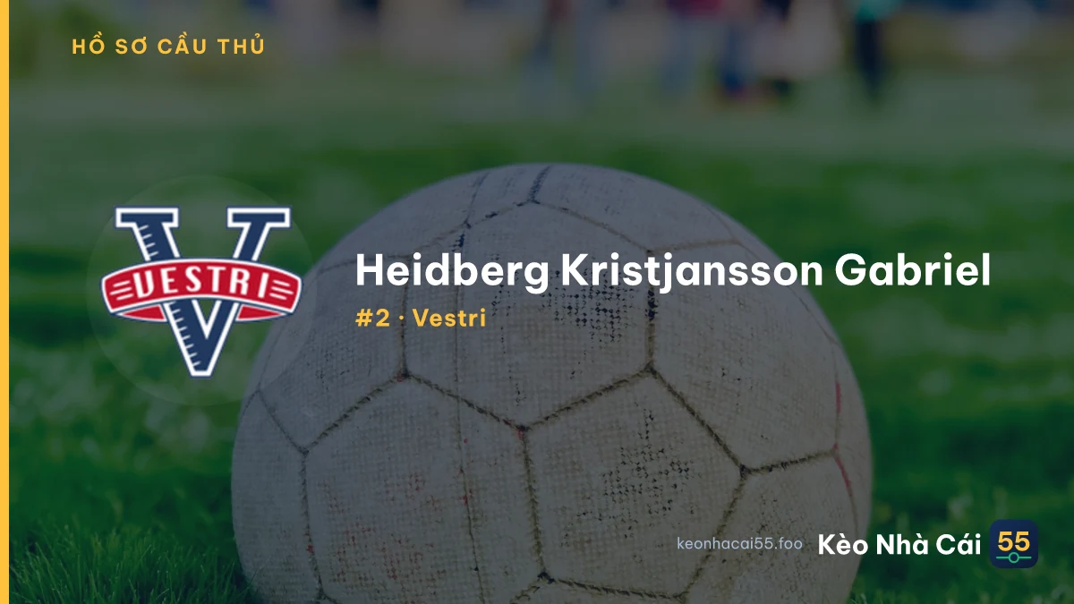 Heidberg Kristjansson Gabriel — Vestri
