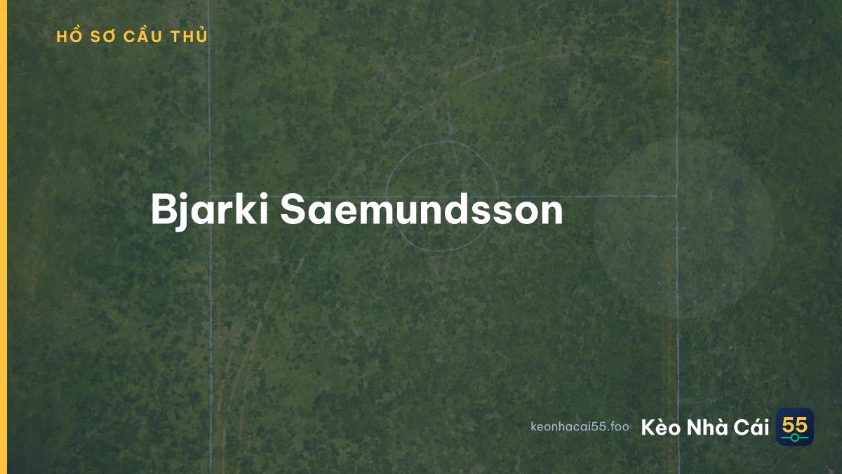 Bjarki Saemundsson