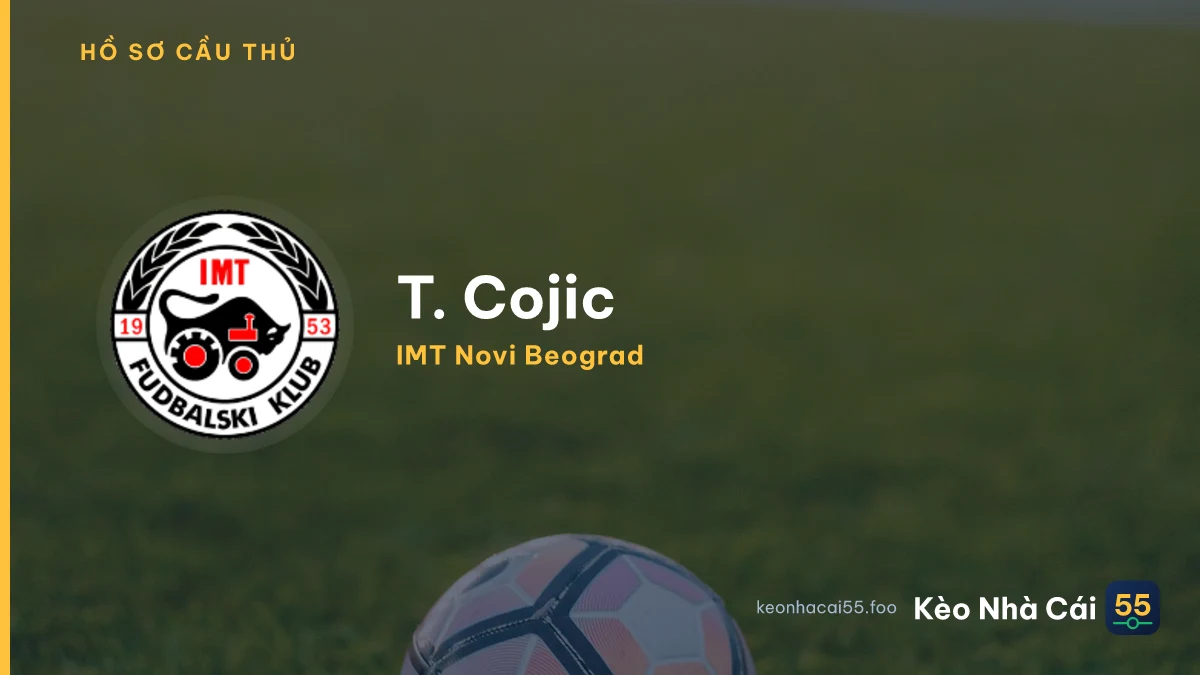 T. Cojic — IMT Novi Beograd