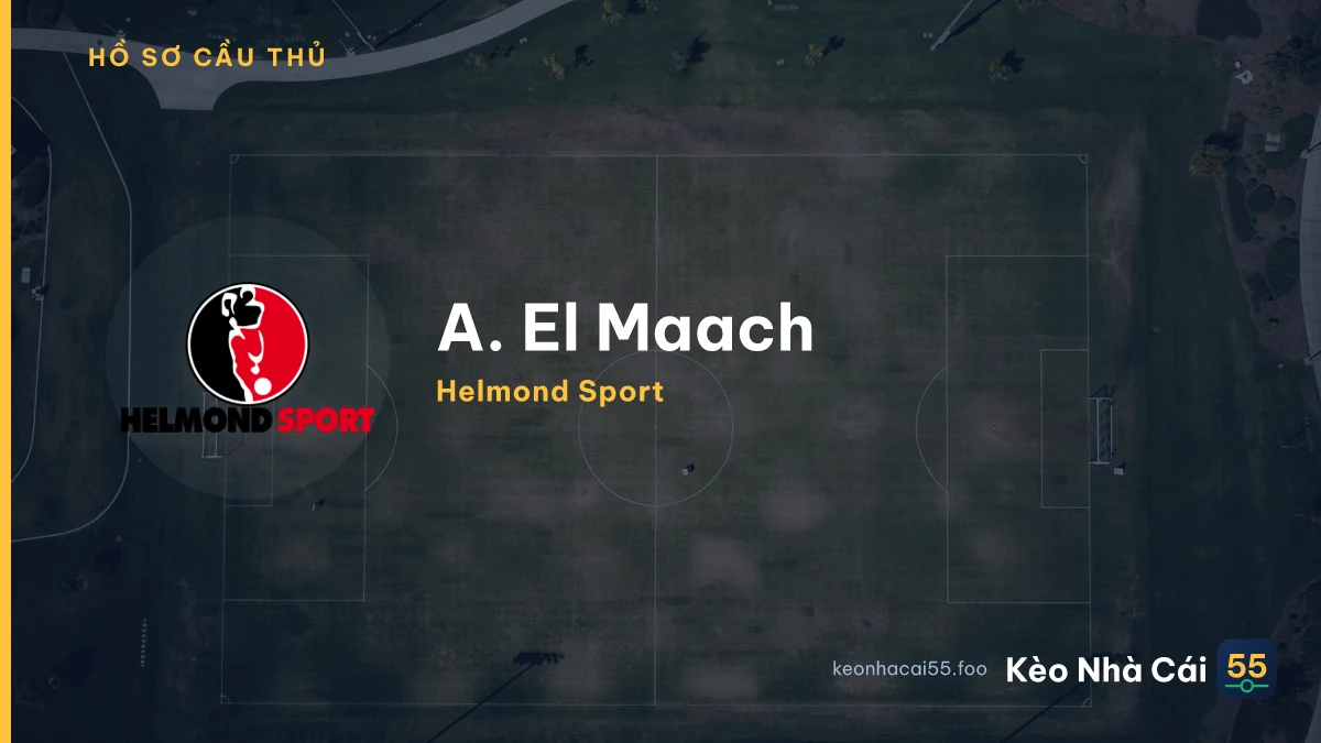 A. El Maach — Helmond Sport