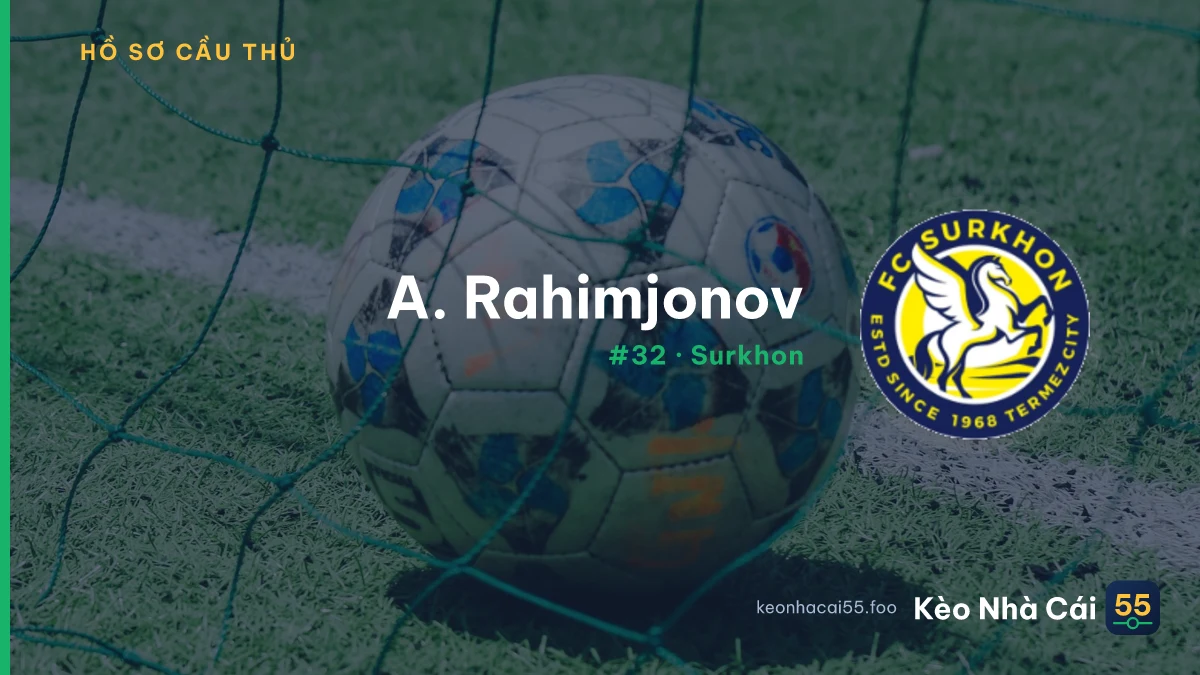 A. Rahimjonov — Surkhon