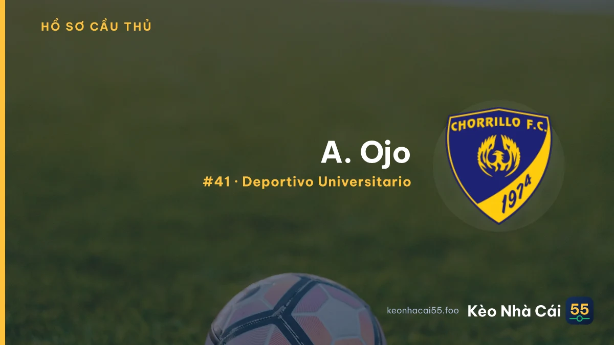A. Ojo — Deportivo Universitario