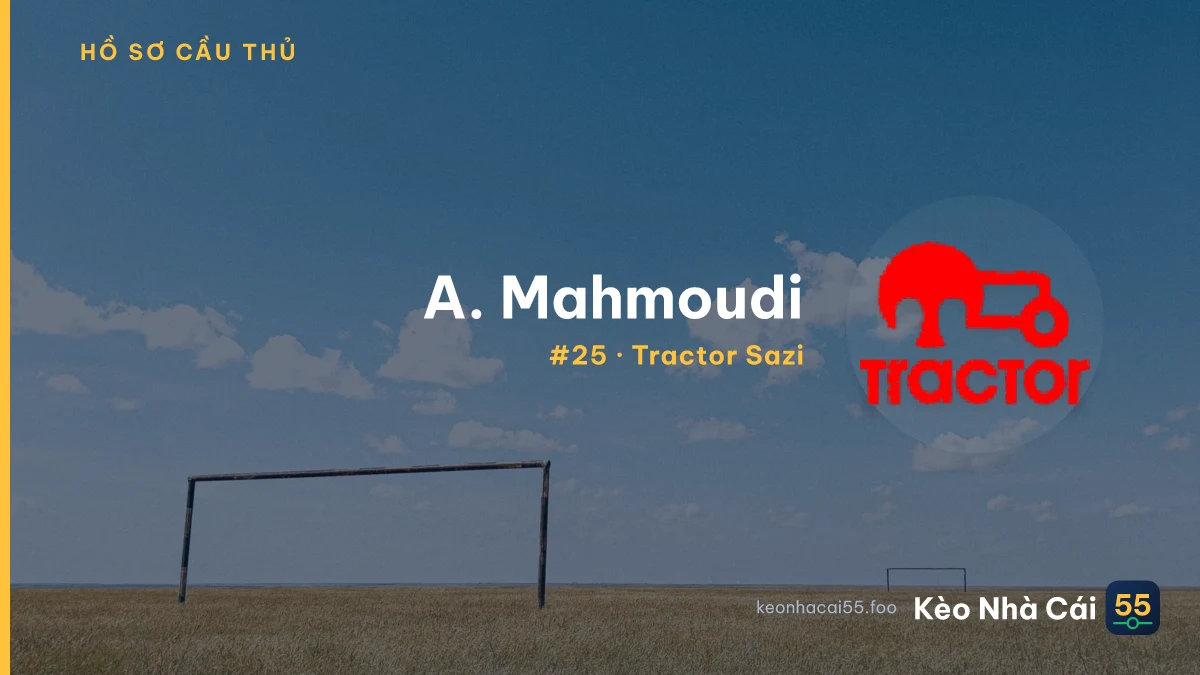 A. Mahmoudi — Tractor Sazi