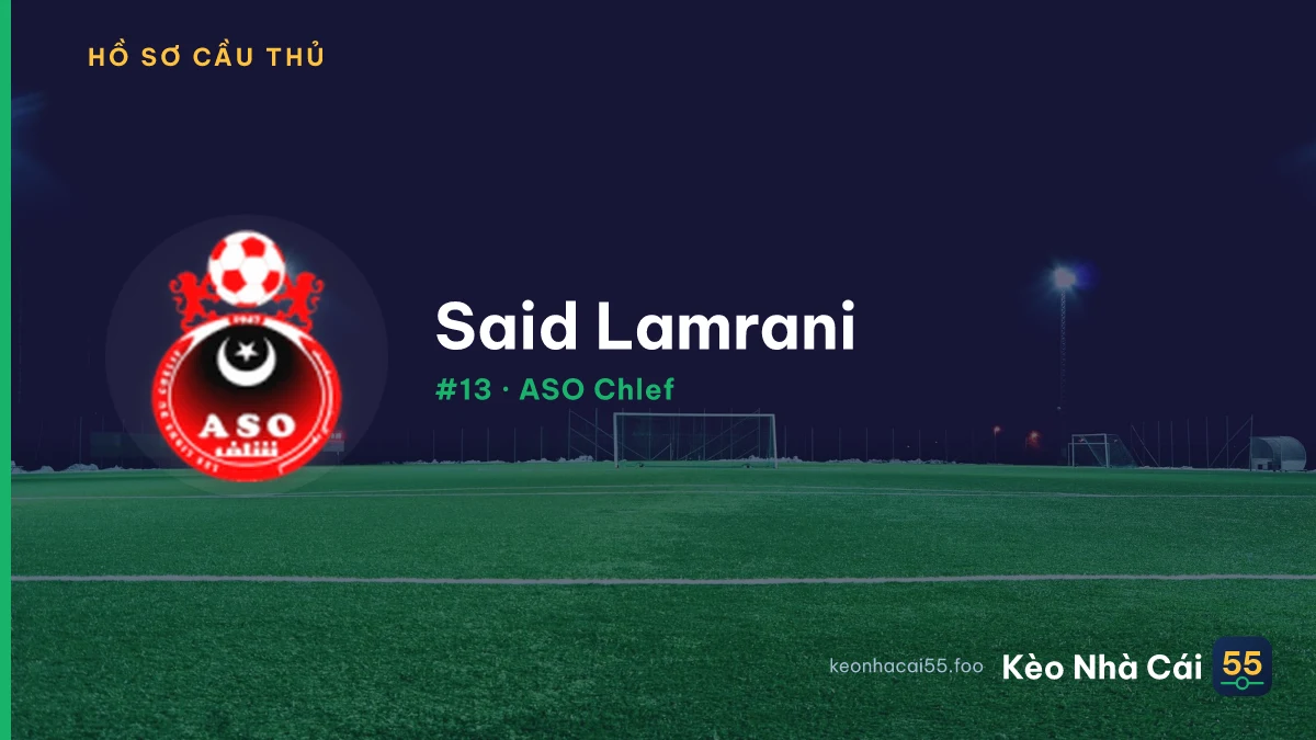 Said Lamrani — ASO Chlef