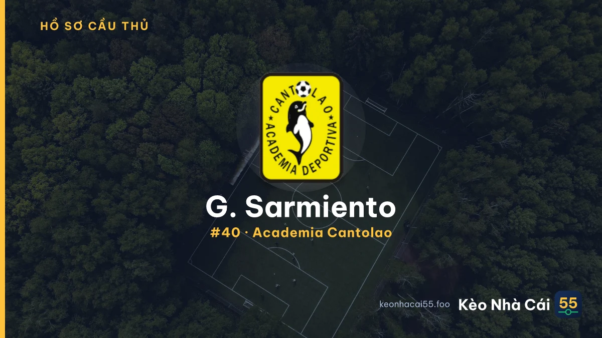 G. Sarmiento — Academia Cantolao