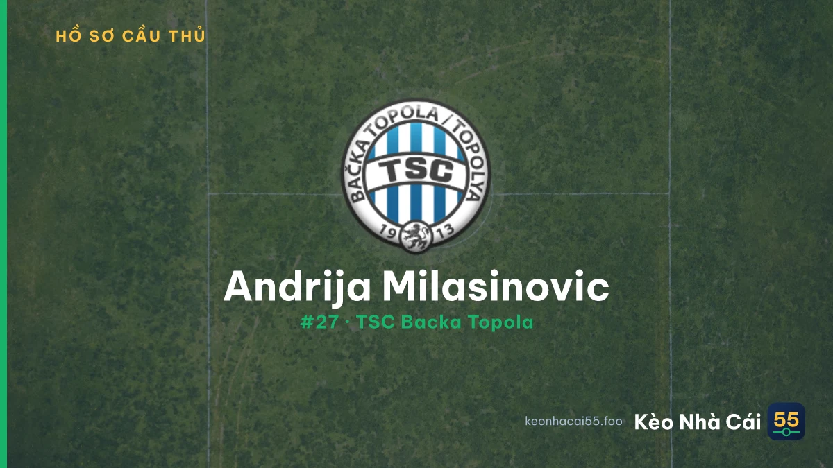 Andrija Milasinovic — TSC Backa Topola