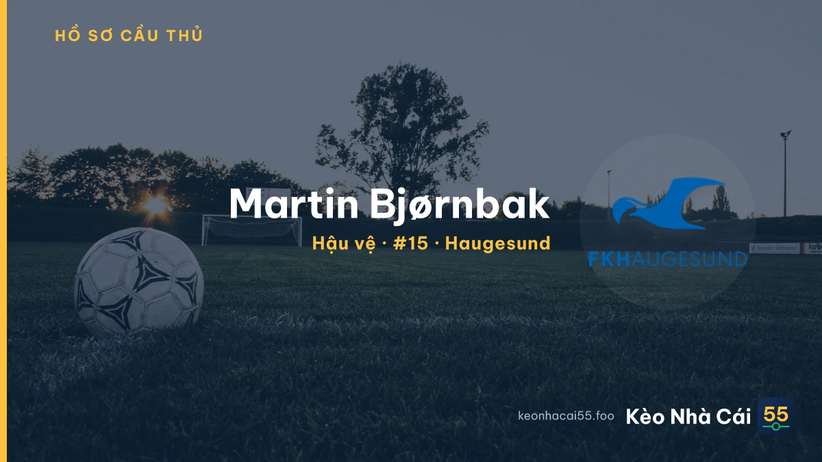 Martin Bjørnbak — Haugesund