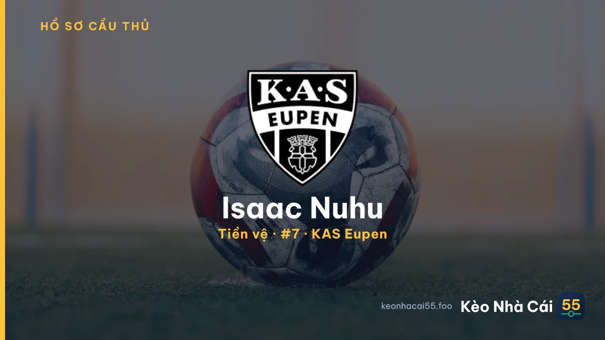 Isaac Nuhu — KAS Eupen