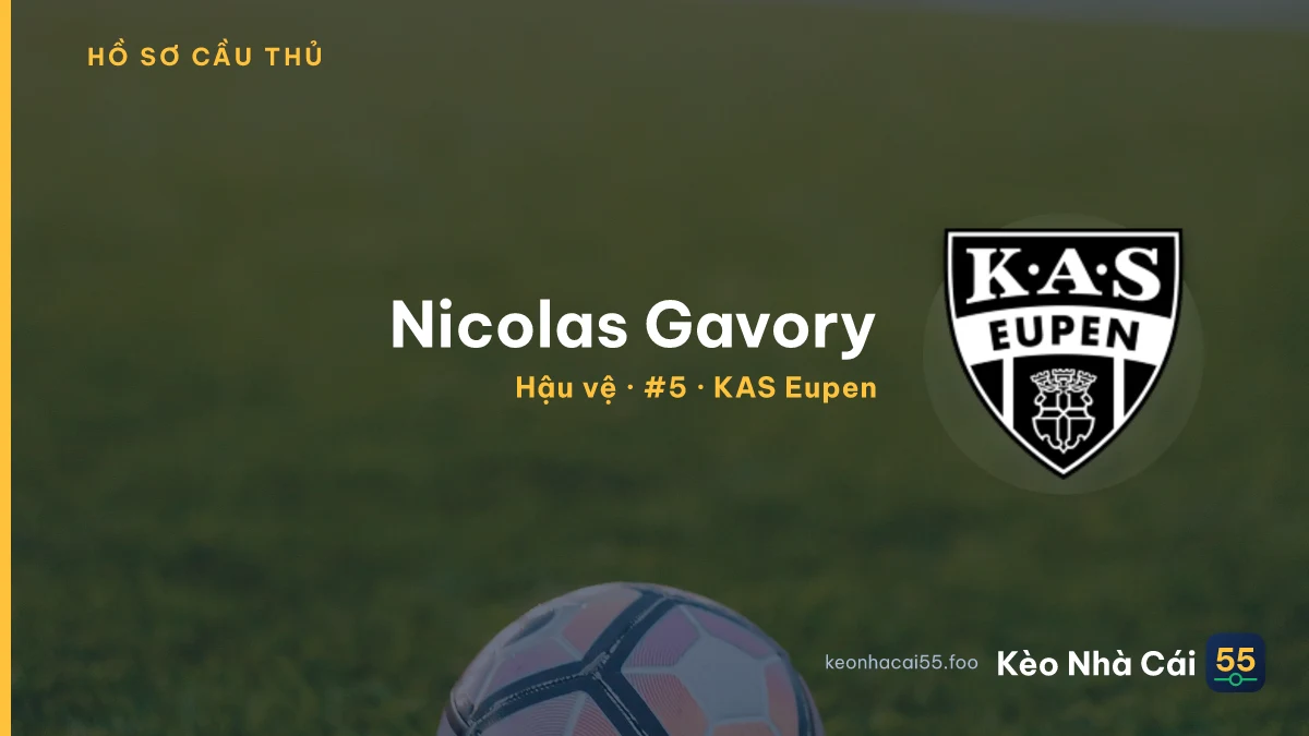 Nicolas Gavory — KAS Eupen