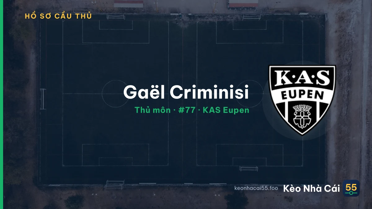Gaël Criminisi — KAS Eupen
