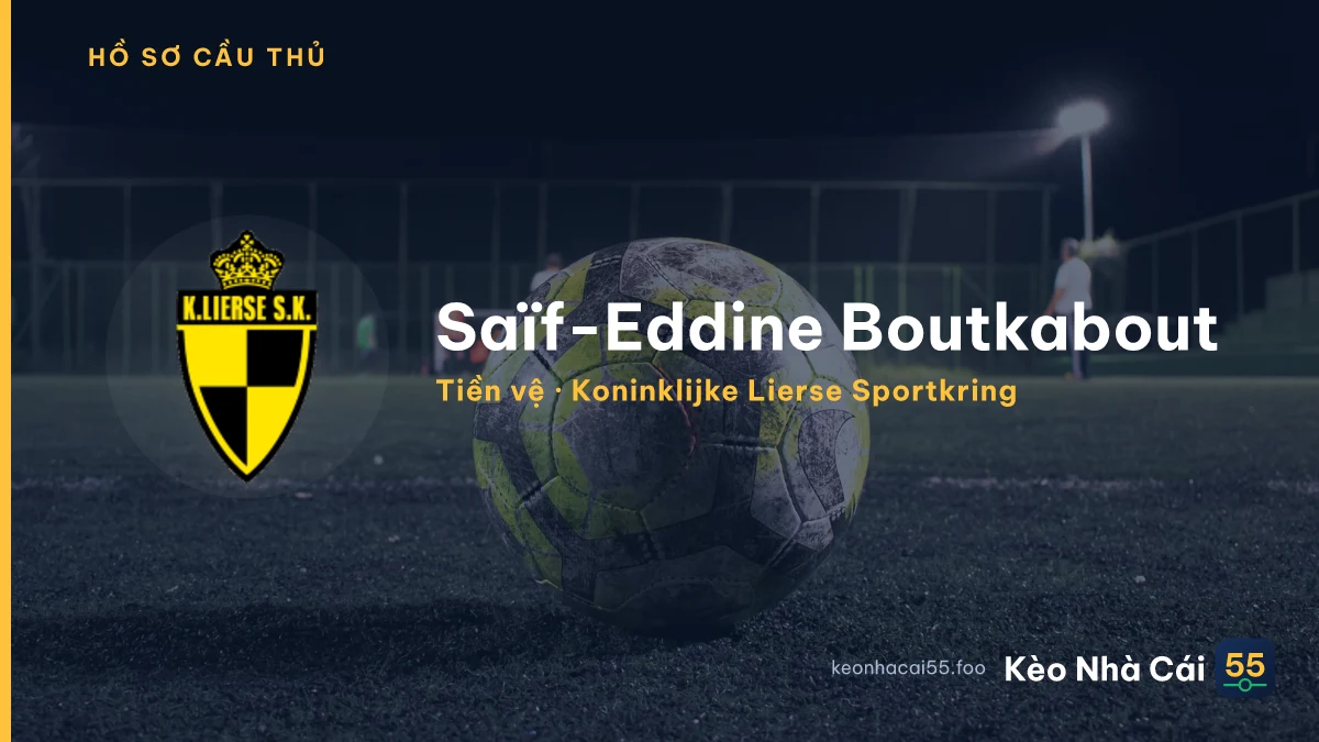 Saïf-Eddine Boutkabout — Koninklijke Lierse Sportkring