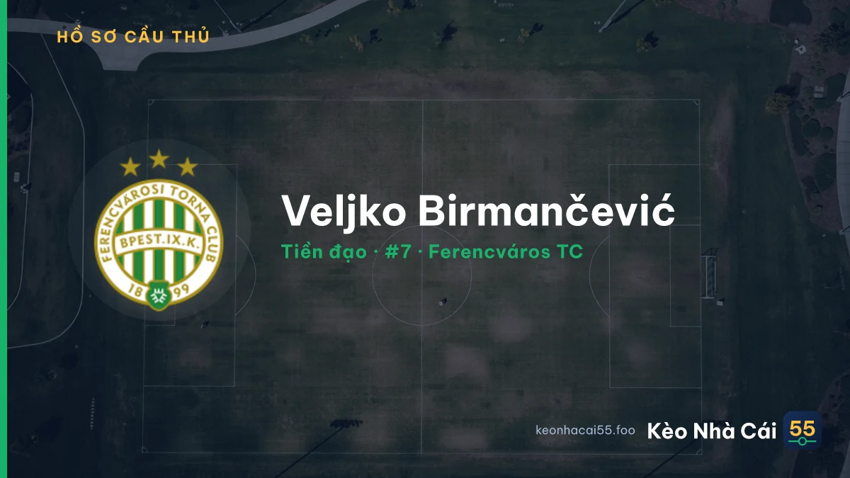 Veljko Birmančević — Ferencváros TC