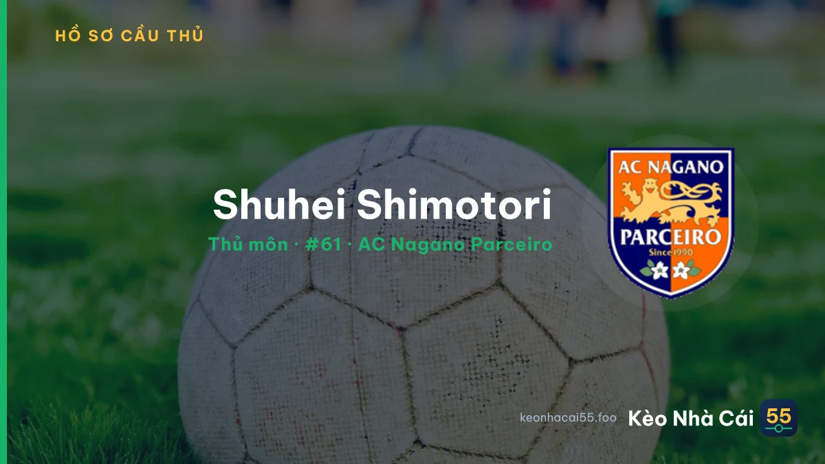 Shuhei Shimotori — AC Nagano Parceiro