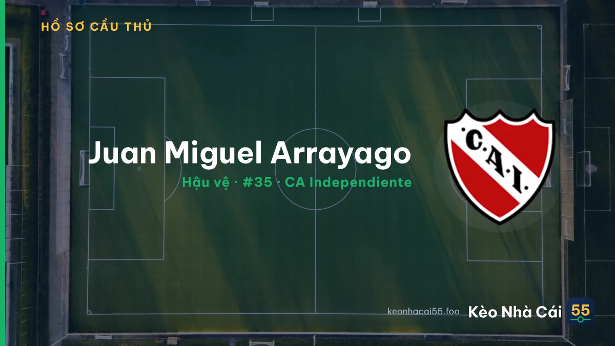 Juan Miguel Arrayago — CA Independiente