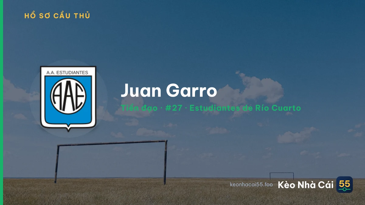 Juan Garro — Estudiantes de Río Cuarto