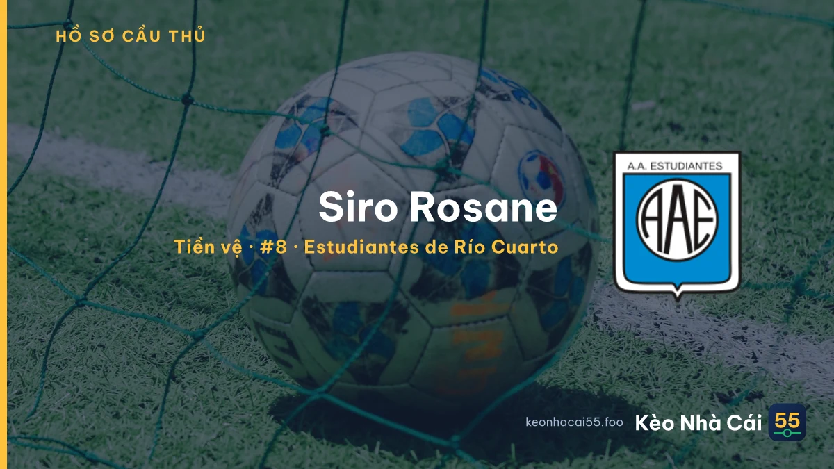 Siro Rosane — Estudiantes de Río Cuarto