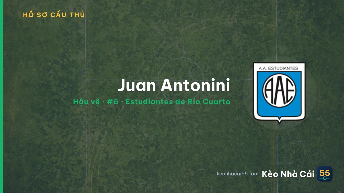 Juan Antonini — Estudiantes de Río Cuarto