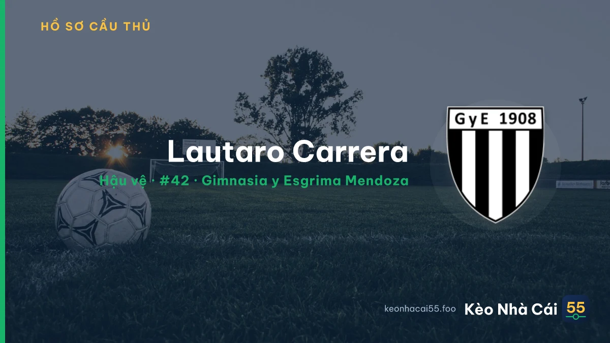 Lautaro Carrera — Gimnasia y Esgrima Mendoza