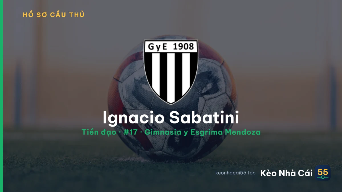 Ignacio Sabatini — Gimnasia y Esgrima Mendoza