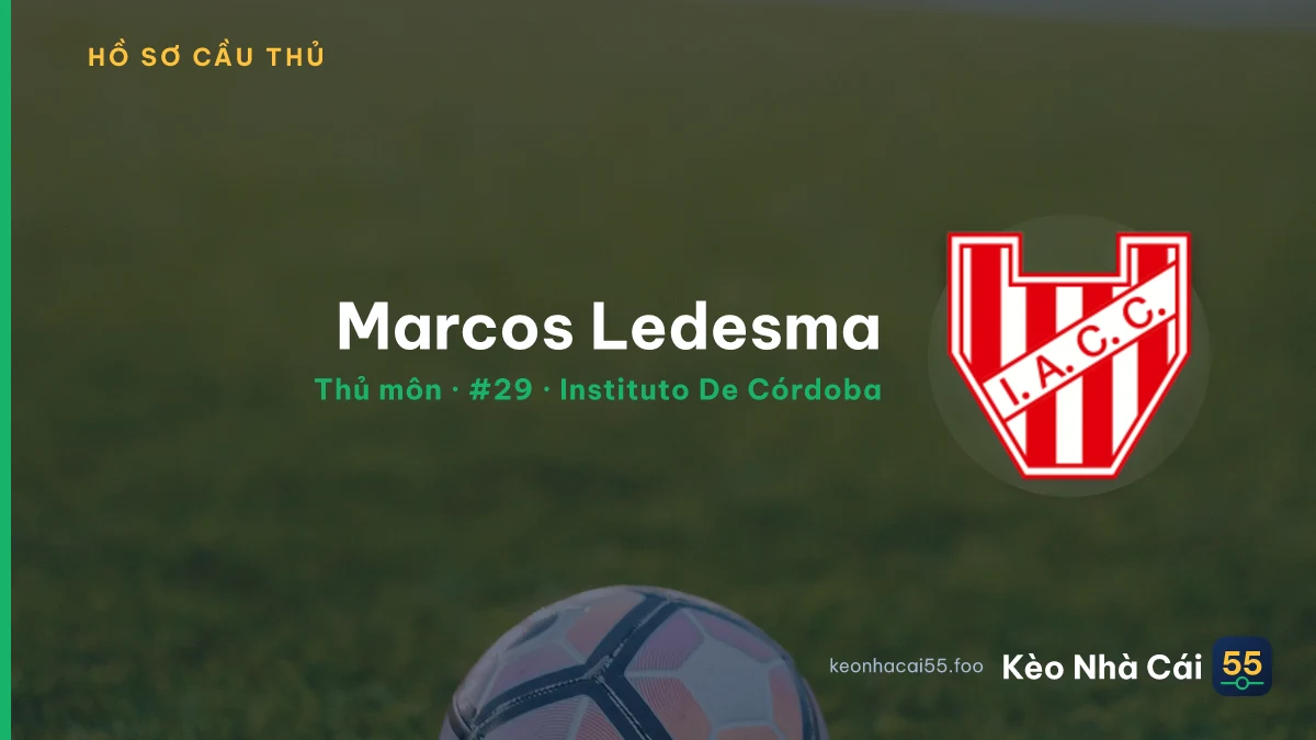 Marcos Ledesma — Instituto De Córdoba