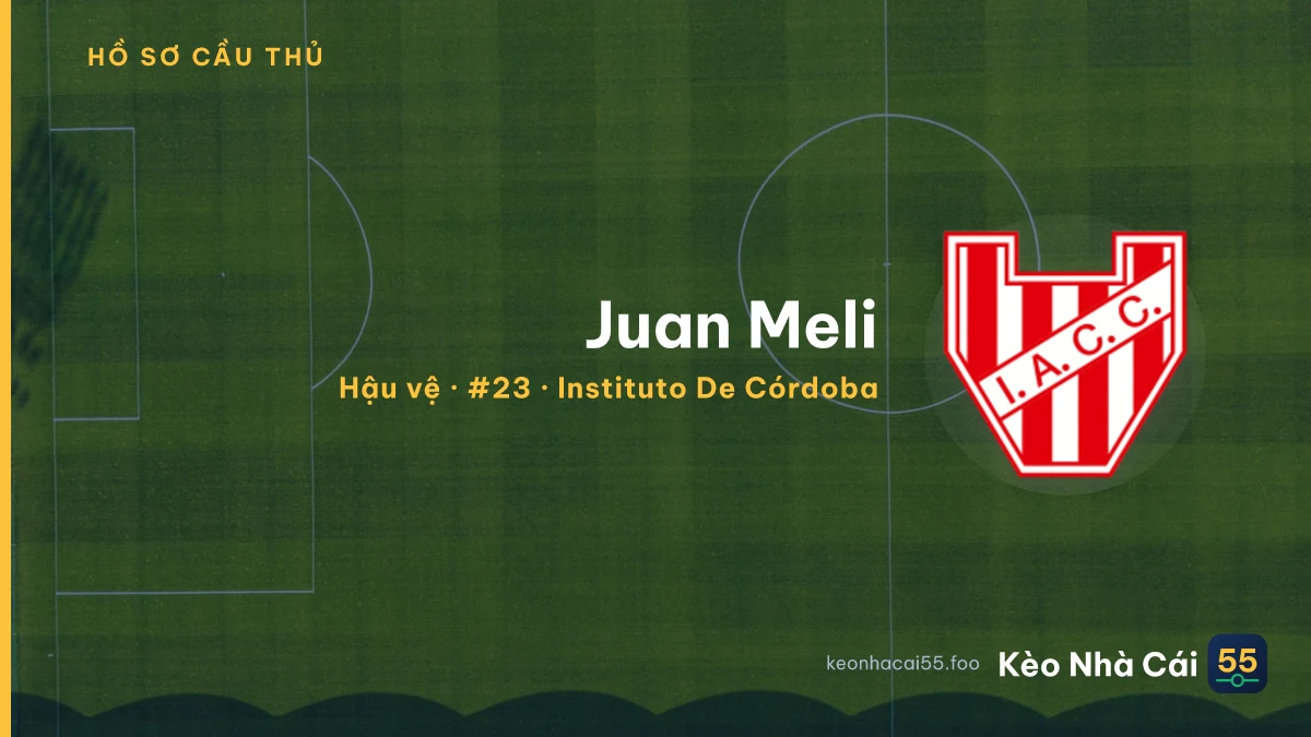 Juan Meli — Instituto De Córdoba
