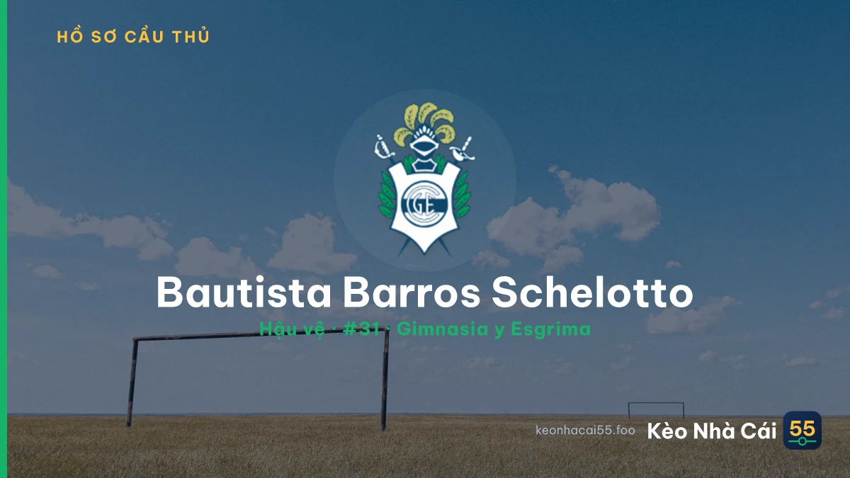 Bautista Barros Schelotto — Gimnasia y Esgrima