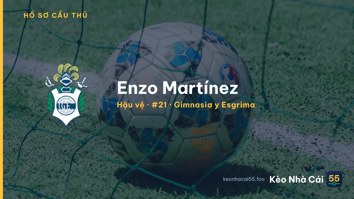 Enzo Martínez — Gimnasia y Esgrima