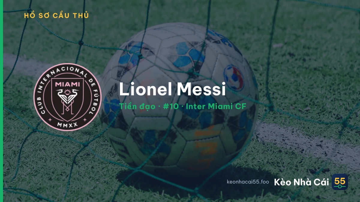 Lionel Messi — Inter Miami CF
