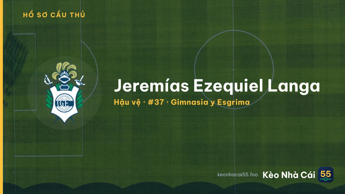 Jeremías Ezequiel Langa — Gimnasia y Esgrima